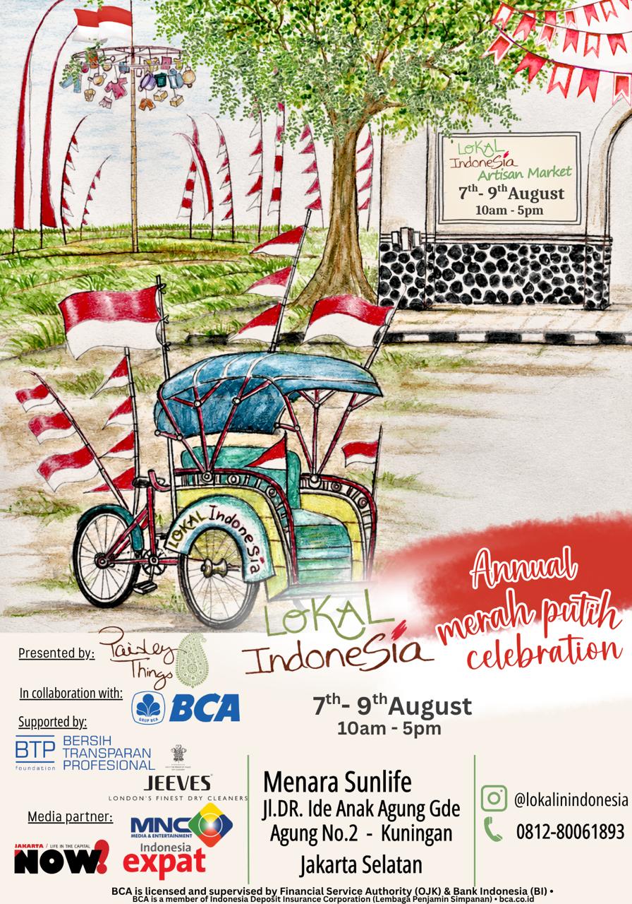 Lokal Indonesia Artisan Market 2026: Anual Merah Putih Celebration